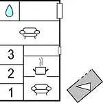Three-bedroom In Hébergement de vacances